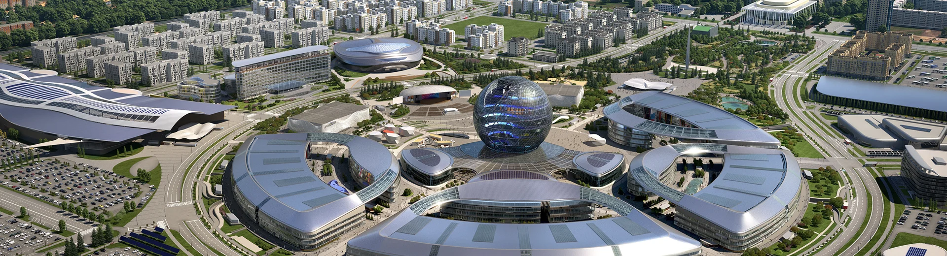 Локация форума в Астане